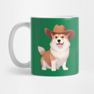 Cowboy Corgi Mug